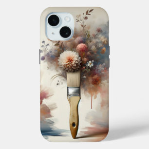 Dreamy Paintbrush Flower Bunch iPhone 15 Case