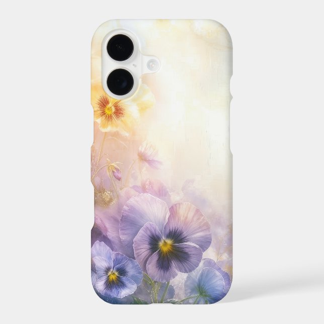 Dreamy Pansy Abstract (Back)