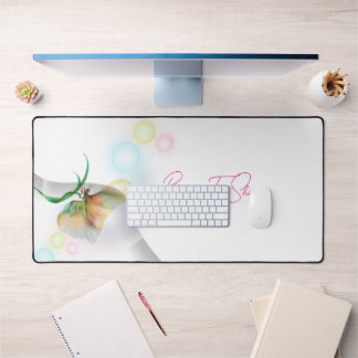 Dreamy Pastel Butterfly  desk mat 