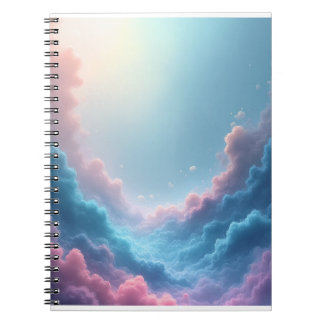 Dreamy Pastel Clouds Notebook