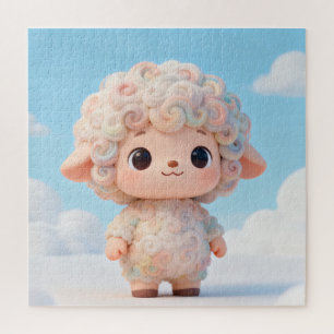 Dreamy Pastel Lamb Puzzle