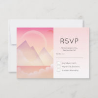 Dreamy Pastel Mountain Landscape