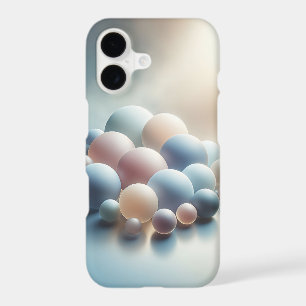 Dreamy Pastel Spheres Abstract Art Minimalist Soft