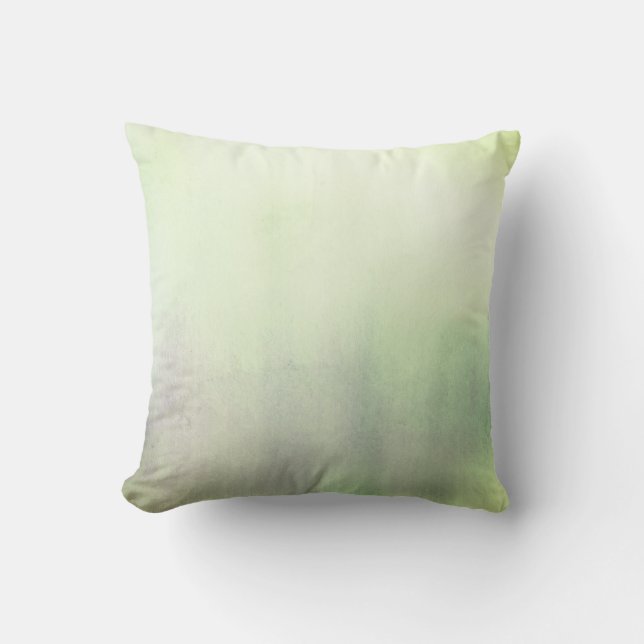 dreamy pastel watercolor design throw pillow (Front)