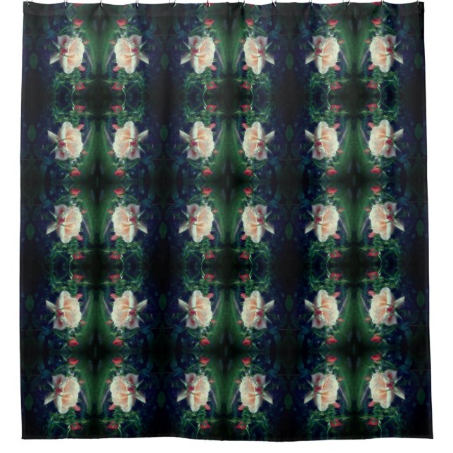 Dreamy Peach Rose And Buds Abstract (Front)