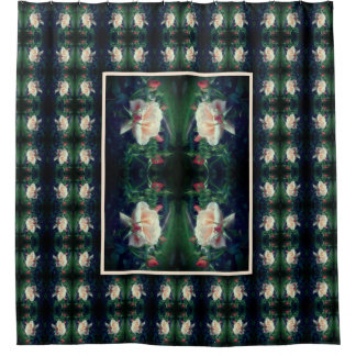 Dreamy Peach Rose And Buds Flower Art