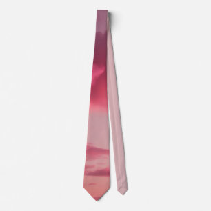 Dreamy pink gradient tie