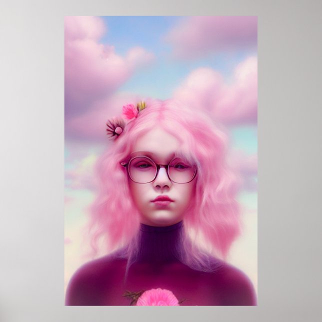 Dreamy Pink Poster (Front)