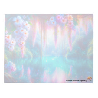 Dreamy Plumeria Notepad