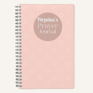 Dreamy Prayer Journal (Customizable)