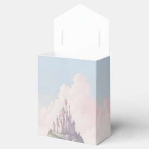 Dreamy Princess Castle wedding Favor Box