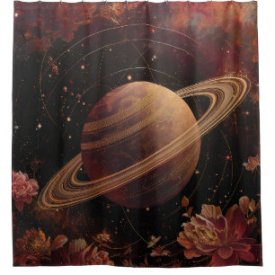 Dreamy Purple Cosmos Crystal Planet