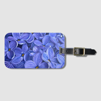 Dreamy Purple Tree Luggage Tag