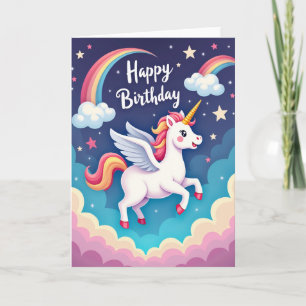 Dreamy Rainbow Birthday Card