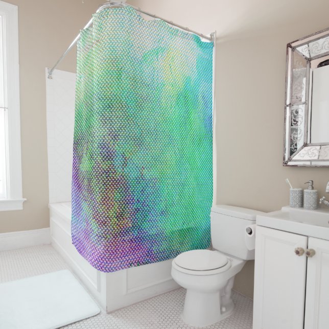Dreamy Rainbow Gradient Abstract Design 1270 (In Situ)