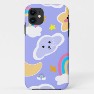 Dreamy Rainbow Sky Pattern iPhone 11 Case