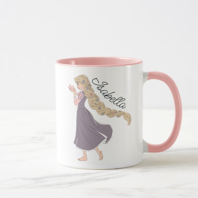 Dreamy Rapunzel in Bloom Mug (Right)