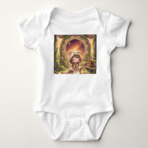 Dreamy Reverie Magical Zodiac Bear Girl Baby Bodys Bodysuit