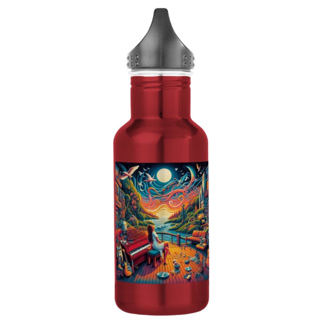 Dreamy Riverfront Harmony 532 Ml Water Bottle (Left)