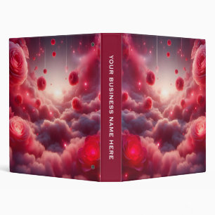 Dreamy Romantic Fantasy Roses Love Binder