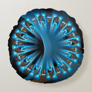 Dreamy round pattern pillow