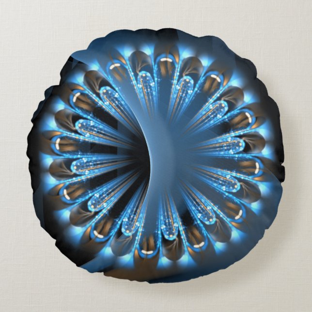 Dreamy round pattern pillow (Front)