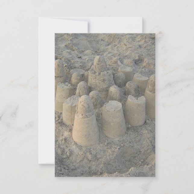 dreamy sandcastle beach wedding (Front)