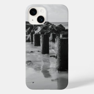 Dreamy Seawall Grayscale Case-Mate iPhone 14 Case