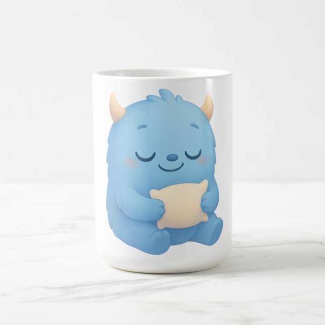 Dreamy Sleep Monster Kids Mug — Sweet Dreams (Center)