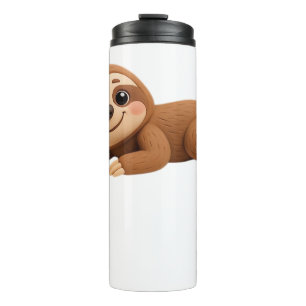 Dreamy Sloth Thermal Tumbler