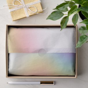 Dreamy Splash Of Color Soft Abstract Rainbow Hues Tissue Paper