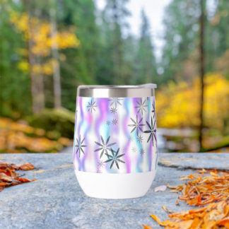 Dreamy Starburst Waves Pattern