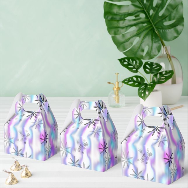 Dreamy Starburst Waves Pattern Favor Box (Multiple)