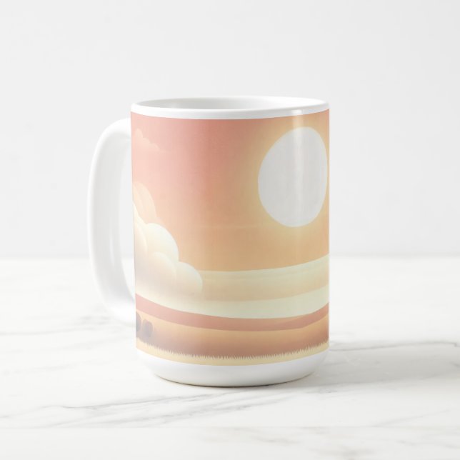 Dreamy Sun Mug (Front Left)