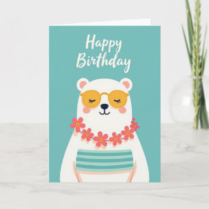 Dreamy Sunglasses Birthday Card