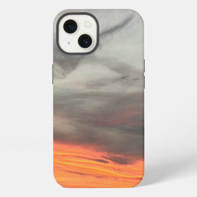 Dreamy Sunset Sky iPhone Case (Back)