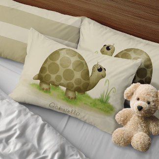 Dreamy Tortoise Pair of Pillow Cases
