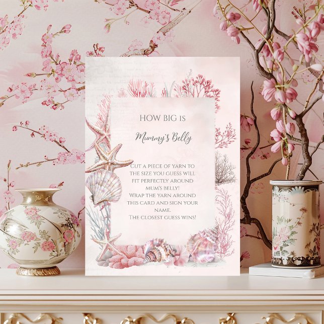 Dreamy Under the Sea Baby Shower Big Belly (Creator Uploaded)