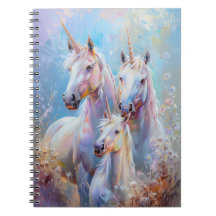 Dreamy Unicorn Notebook: Pastel Magical Fantasy