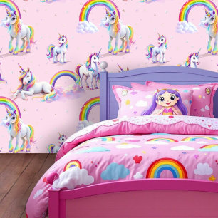 Dreamy Unicorn Skies Wallpaper