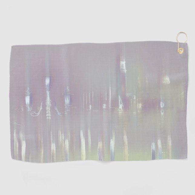 Dreamy Venice Italy Golf Towel (Horizontal)