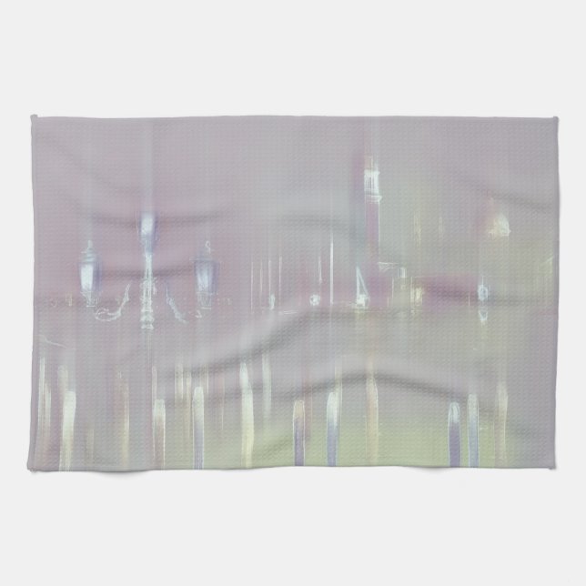 Dreamy Venice Italy Kitchen Towel (Horizontal)