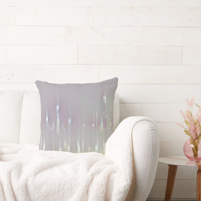 Dreamy Venice Italy Throw Pillow (Couch)