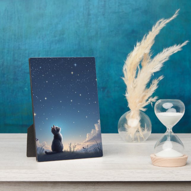 Dreamy whiskers plaque (Side)