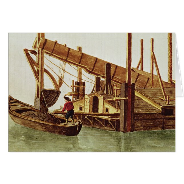 Dredging a canal (Front Horizontal)