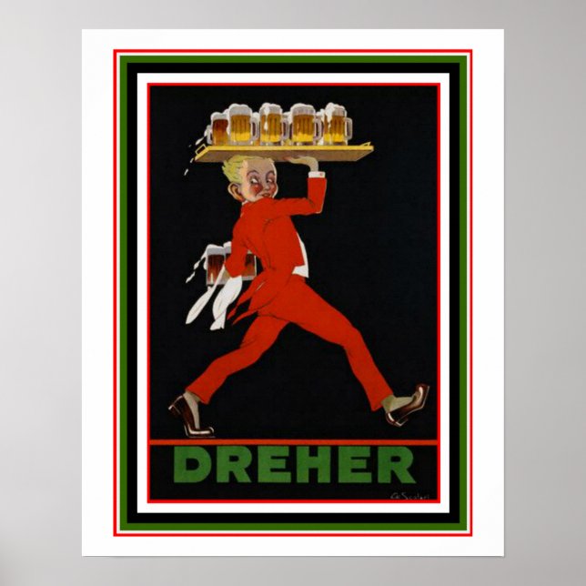 Dreher Beer Poster 16 x 20 (Front)
