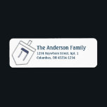 Dreidel Hanukkah Address Labels d10<br><div class="desc">a pretty Hanukkah holiday (or every day) design ...  All necessary licenses have been purchased and are on file. Images on this site are NOT public domain. You may not copy,  duplicate,  alter or scan these designs,  images,  illustrations,  photography,  art and writing.</div>