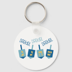 Dreidel Keychain