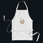 Dreidel Standard Apron<br><div class="desc">This a bronze Dreidel that can be changed to any Zazzle colour you want and the background too.</div>