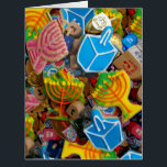 Dreidels, Menorahs, & Chanukah Gelt<br><div class="desc">Blank card may be filled in by hand or use the large assortment of Zazzle fonts. "Jewish Expressions, " offers a shopping experience as you will not find anywhere else. Welcome to our store. Tell your friends about us and send them our link:  http://www.zazzle.com/YehudisL?rf=238549869542096443*</div>